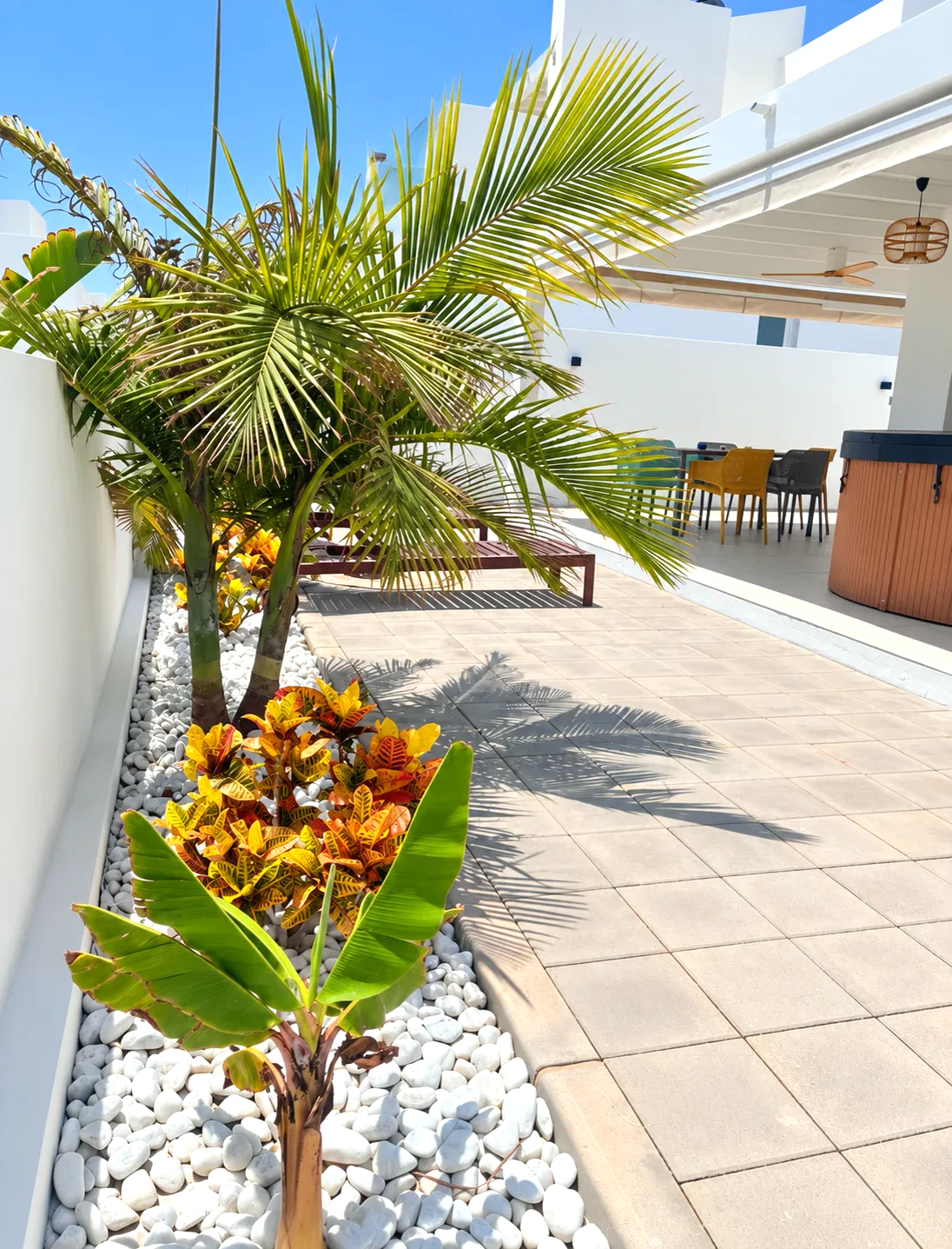 Terrazza e jacuzzi