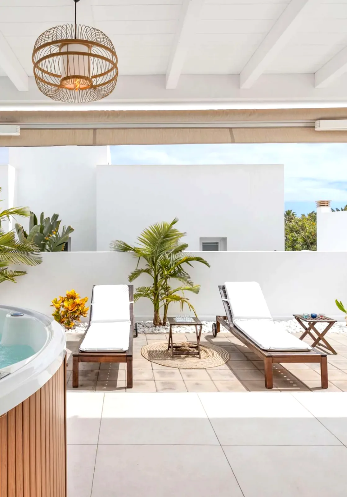 Terrazza e jacuzzi