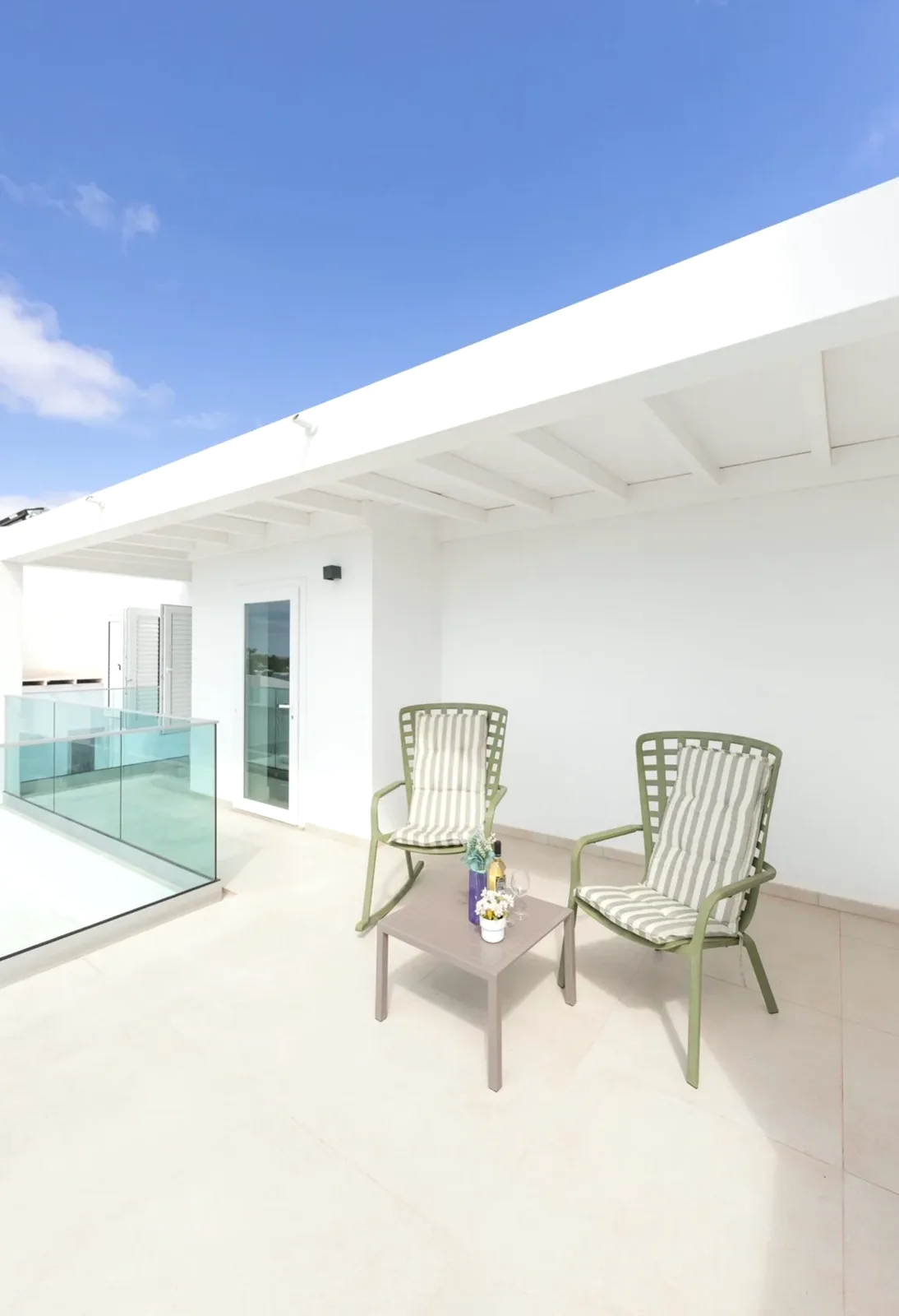 Terrazza piano superiore